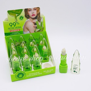 (SÁP) 01 Dưỡng Môi Nha Đam Aloe Vera 99% Tanako Colorkiss - LIP BALM