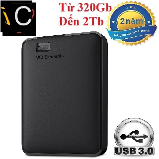 [Mã 154ELSALE2 giảm 7% đơn 300K] Ổ cứng di động bảo hành 24T