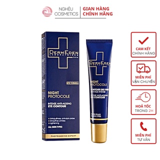 Kem Dưỡng Làm Mờ Bọng Và Nếp Nhăn Vùng Mắt Dermeden Protocole Intense Eye Contour 15ML