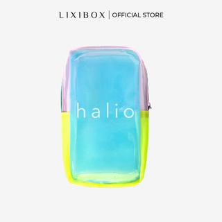 [HB Gift] Túi Đựng Mỹ Phẩm Halio Jelly Color Block Bag