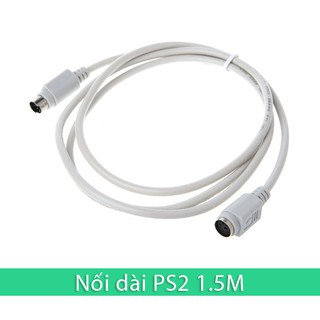 Dây cáp nối dài PS2 MD6 cổng tròn cho chuột, bàn phím dài 1.5M 3M 5M