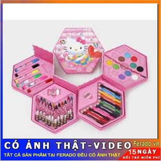 Hộp màu 4 tầng cho bé yêu(SHOP GIÁ SỈ)