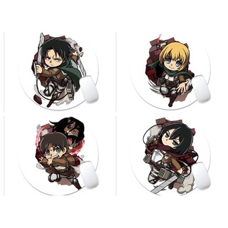 Miếng lót chuột IN HÌNH ATTACK ON TITAN Đại Chiến Titan M1 lót kê chuột anime chibi game xinh xắn