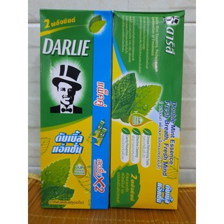 Hộp 2 tuýp kem đánh răng bạc hà DARLIE bạc hà ông tây 170g x2 Thailan