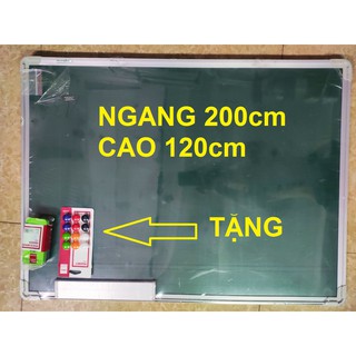 BẢNG TỪ XANH DB HÀN QUỐC KÍCH THƯỚC 120 x 200cm TẶNG KÈM NAM CHÂM + LAU BẢNG