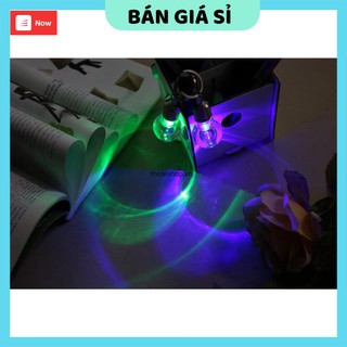 Móc khóa  GIÁ VỐN] Móc khóa hình bóng đèn có tính năng phát sáng mà không cần điện, ánh sáng màu lung linh, rực rỡ 605