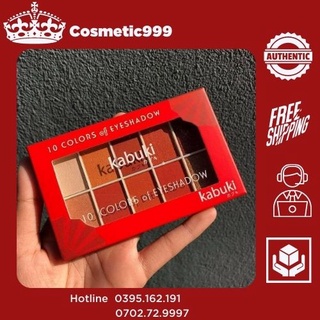 Phấn mắt, bảng mắt kabuki thái lan chính hãng lâu trôi có nhũ Cosmetic999