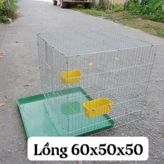 Lồng nuôi chim gà thỏ mèo 60x50x50