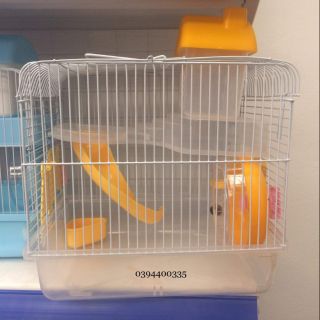 Lồng hamster hoàng tử size trung đế trong như hình 27 x 21 x 30 cm