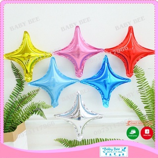 Bóng Tráng Nhôm Ngôi Sao 4 Cánh Size 10inch