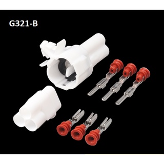 G321-Giắc cắm chống thấm xe hơi 3 lỗ 2.2mm