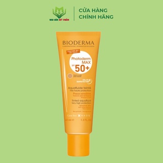 Kem Chống Nắng Khô Thoáng Giảm Bóng Nhờn Bioderma Photoderm Max Aquafluide SPF 50+ 40 ml