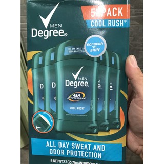 Lăn khử mùi cho nam Degree Men Cool Rush 48H Antiperspirant 76g