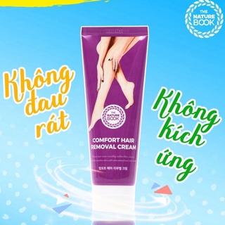 [CHÍNH HÃNG THE NATURE BOOK] KEM TẨY LÔNG THE NATURE BOOK – KEM TẨY LÔNG COMFORT HAIR REMOVAL CREAM
