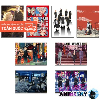 Tranh Anime treo tường Tokyo Revengers khổ lớn a3 - Poster in hình animesky