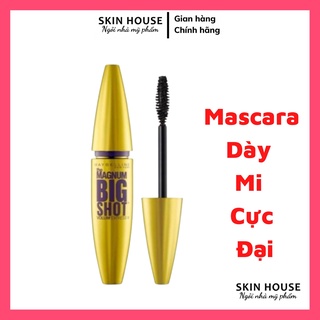Mascara Maybelline New York The Magnum Big Shot Waterproof Dày Mi Cực Đại  Chuốt Mi Không Lem Không Trôi 10ml