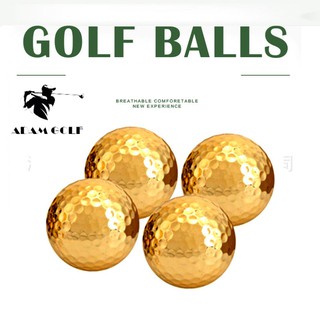 Bóng Golf tập màu vàng sang trọng dành cho người chơi Golf, có thể để bàn hoặc trang trí siêu đẹp