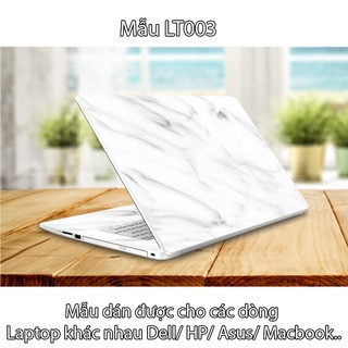Miếng Dán Laptop - Mẫu vân đá LT003 - Dán cho Dell, Hp, Asus, Lenovo, Acer, MSI, Surface,Vaio, Macbook