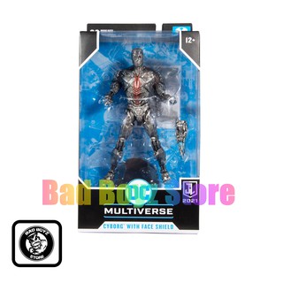 Mô hình McFarlane 🦇 DC Multiverse 7-inch 🦇 Justice League Cyborg (Helmet) (Walmart Exclusive)