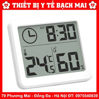 Nhiệt Ẩm Kế Điện Tử Có Màn Hình LCD Lớn