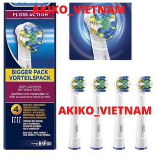 Đầu bàn chải Oral-B ❤FREESHIP ❤ Oral-B,flossaction ,Đầu bàn chải người lớn,bàn chải Oral-B thay thế, bàn chải Oral-B