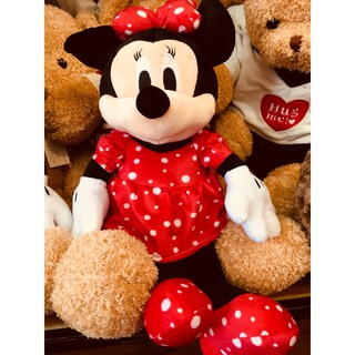 Chuột Mickey Bông, Gấu bông Chuột Mimi Đầm Chấm Bi Đỏ