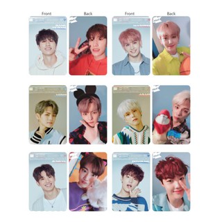 Set 12 thẻ card nhựa TREASURE - Chapter two selfie in 2 mặt bo góc