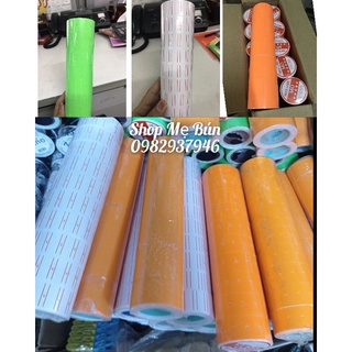 sét 10 cuộn giấy ghi giá màu trắng SHOP MẸ BÚN