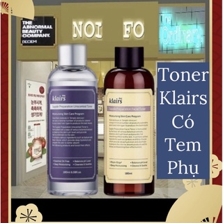 [𝓚𝓵𝓪𝓲𝓻𝓼] Nước Hoa Hồng Dear Klairs Supple Preparation Toner