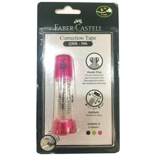Bút Xóa Dạng Tape QBR 506-THÙNG Hồng-Faber-Castell - 169728 - Faber-Castell