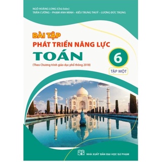 Sách - Bài tập phát triển năng lực toán 6 tập 1 (Kết nối tri thức với cuộc sống)