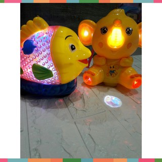 Đồ chơi phát nhạc chú voi con ngộ nghĩnh [hàng hot]