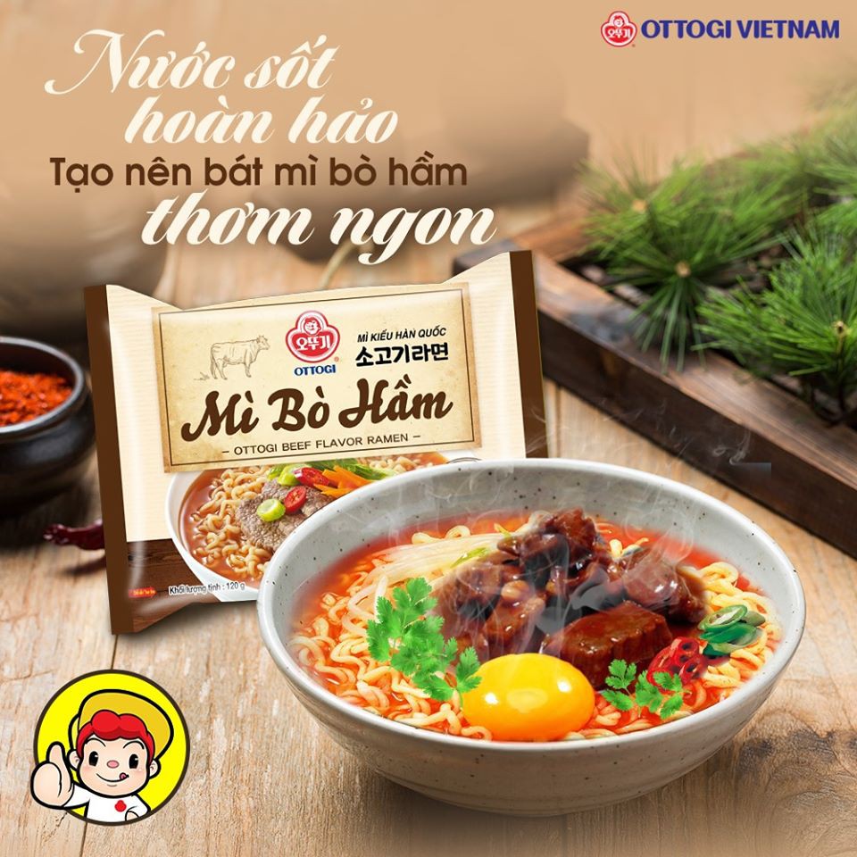 MÌ BÒ HẦM OTTOGI 120G