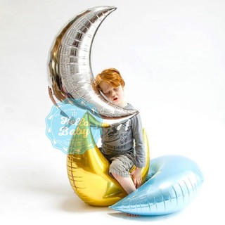 Bóng hình trăng trang trí sinh nhật, tiệc (60cm)