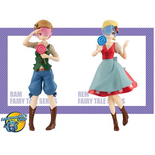 [Furyu] Mô hình nhân vật Re Zero SSS figure REM &amp; RAM Candy house Okashi no Ie Ver