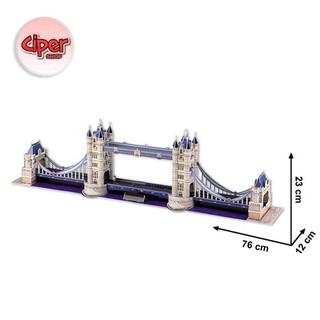Mô hình Cầu Tháp Luân Đôn Tower Bridge - Lắp Ráp