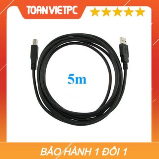 Dây cáp máy in 5m đen