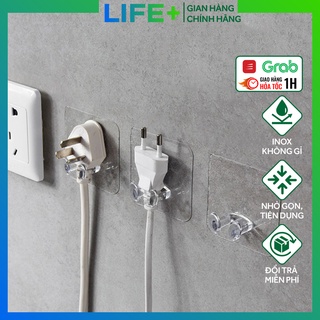 Móc dán tường treo phích cắm đa năng chịu lực