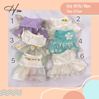 | OUTFIT DOLL | Đầm lưới cho doll 20cm