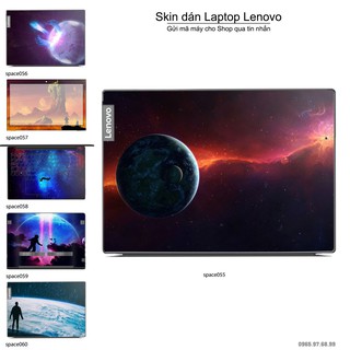 Skin dán Laptop Lenovo in hình không gian nhiều mẫu 10 (inbox mã máy cho Shop)