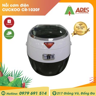 [Mã 154ELSALE2 giảm 7% đơn 300K] Nồi cơm điện CUCKOO CR-1020F 1.8 Lít - Bảo hành Chính hãng 12 Tháng
