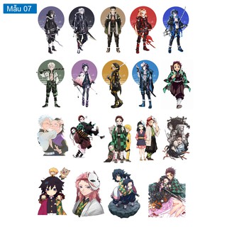 Sticker / Hình dán anime &amp; Manga Kimetsu No Yaiba