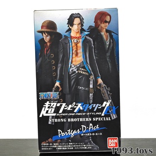 Mô hình nhân vật Bandai figure Super One Piece Styling EX Strong Brothers Special - Portgas D Ace