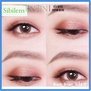Lens Woody Brown - Lens Chuẩn Thái - Cam Kết Chính Hãng