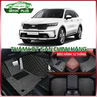 Thảm lót sàn ô tô 5D 6D Kia Sorento 2021 bản 6 chỗ, 7 chỗ chống nước, không mùi, phủ kín 90% sàn xe