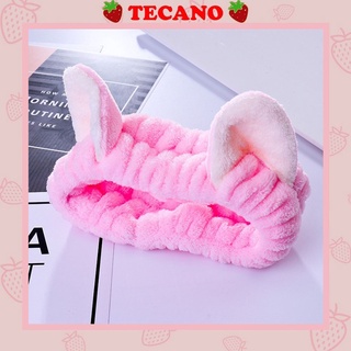 Phụ kiện tóc băng đô turban tai mèo vải nhung dễ thương BD12