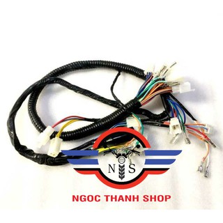 Bộ dây điện sườn, dây điện chính đầy đủ cho xe GN125
