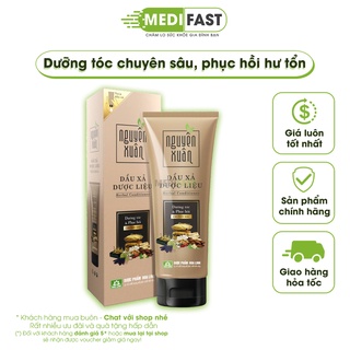 Dầu xả dược liệu Nguyên Xuân - Dưỡng tóc và phục hồi chuyên sâu từ thảo dược - Tặng thêm 30ml - tổng 180ml