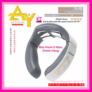 [Chính hãng-BH 5 NĂM] Máy Massage Xung Điện Cổ Ayosun Hàn Quốc - Ohlala House đại lý phân phối