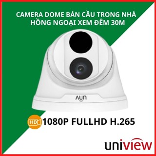 [BH 24th] Came dây 2.0 UNV IPC3612CR3-F28-A, Dome, Bán Cầu,An Ninh, Giám Sát, Quan Sát,Camera Mầm Non, Có Dây.